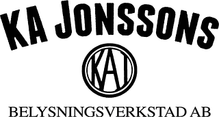 Logga Ka Jonssons Belysningsverkstad